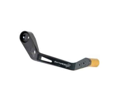 RACINGBIKE UNIVERSAL GOLD BRAKE LEVER PROTECTION - COD. PLB100O - Includes the adapter for racing handlebars. Material: