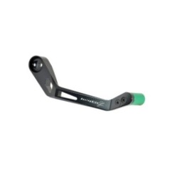 RACINGBIKE UNIVERSAL GREEN BRAKE LEVER PROTECTION - COD. PLB100V - Includes the adapter for racing handlebars. Material: