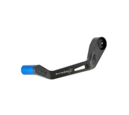 RACINGBIKE PROTECCION PALANCA EMBRAGUE BMW AZUL - COD. PLC600A - Incluye adaptador. Material: aluminio ergal 7075 mecanizado a p