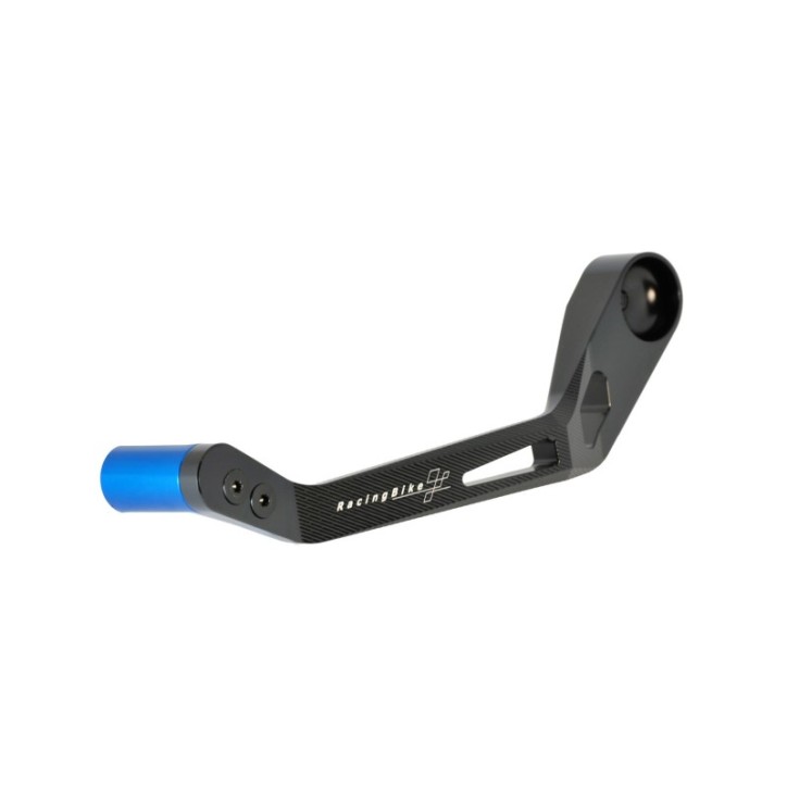 RACINGBIKE CLUTCH LEVER PROTECTION DUCATI BLUE - COD. PLC700A - Includes adapter. Material: machined 7075 ergal aluminium