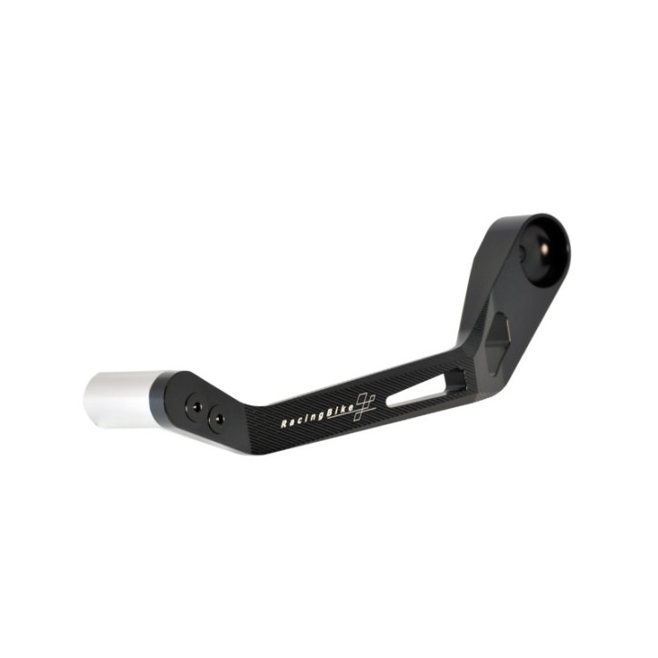 RACINGBIKE CLUTCH LEVER PROTECTION KAWASAKI SILVER - COD. PLC300P - Includes adapter. Material: 7075 ergal aluminium