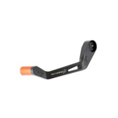 PROTECCION PALANCA EMBRAGUE UNIVERSAL NARANJA RACINGBIKE - COD. PLC100T - Incluye el adaptador para manillar de carreras.