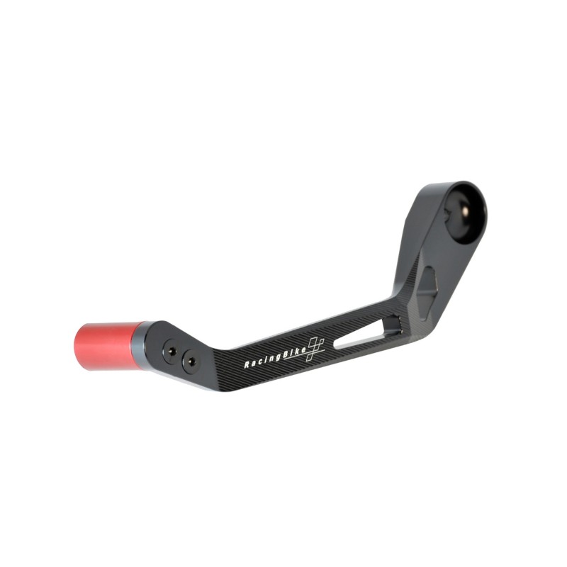 RACINGBIKE PROTECCION PALANCA EMBRAGUE UNIVERSAL ROJO - COD. PLC100R - Incluye adaptador para manillares de carreras con clip. M