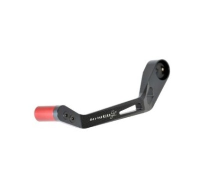 PROTECTION RACINGBIKE LEVIER EMBRAYAGE UNIVERSEL ROUGE - COD. PLC100R - Comprend l'ADAPTATEUR pour guidons A clipser de course. 