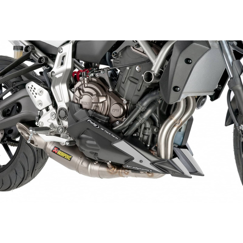 puig spoiler for yamaha mt 07 tracer 16 17 matt black