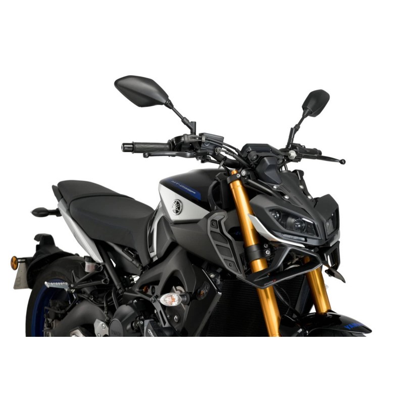 PUIG ALERON DELANTERO DOWNFORCE NAKED YAMAHA MT-09 17-20 NEGRO MATE