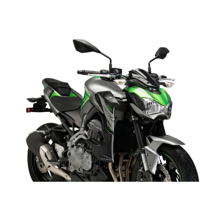 PUIG SPOILER DOWNFORCE NAKED POUR KAWASAKI Z900 17-19 NOIR