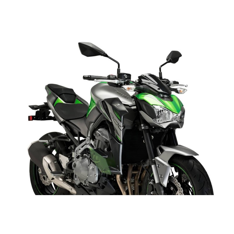 PUIG ALERON DOWNFORCE NAKED KAWASAKI Z900 17-19 VERDE