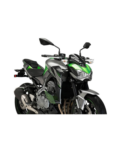 puig side spoiler downforce naked kawasaki z900 17 19 green