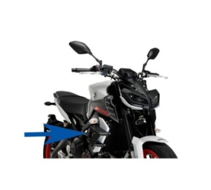 PUIG ALERON DOWNFORCE NAKED YAMAHA MT-09 17-20 NEGRO