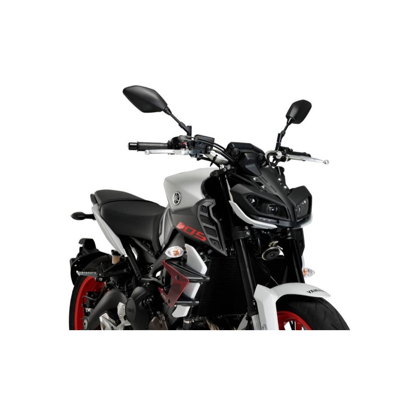 PUIG SPOILER DOWNFORCE NAKED YAMAHA MT-09 17-20 RED