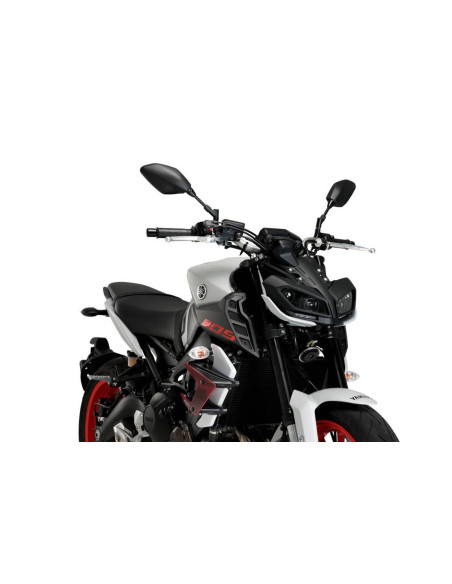 Becquet lateral Puig Downforce Naked pour Yamaha MT-09 SP 18/20, rouge