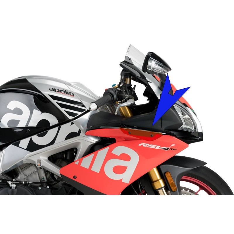 PUIG SPOILER DOWNFORCE SPORT PER APRILIA RSV4 RF/RR ANNO 15-21 ROSSO