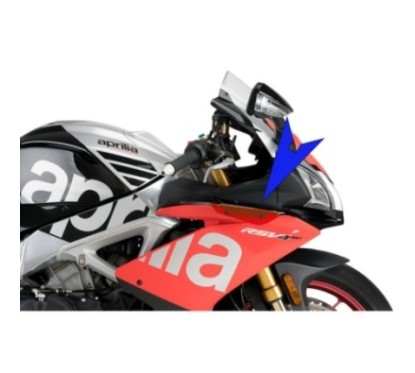 PUIG SPOILER DOWNFORCE SPORT PER APRILIA RSV4 RF/RR ANNO 15-21 ROSSO