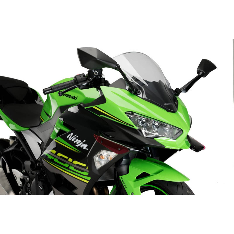 Aleron lateral Puig Downforce Sport Kawasaki Ninja 400 18 24 rojo