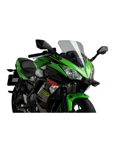 Aleron lateral Puig Downforce Sport Kawasaki Ninja 650 17-19 rojo
