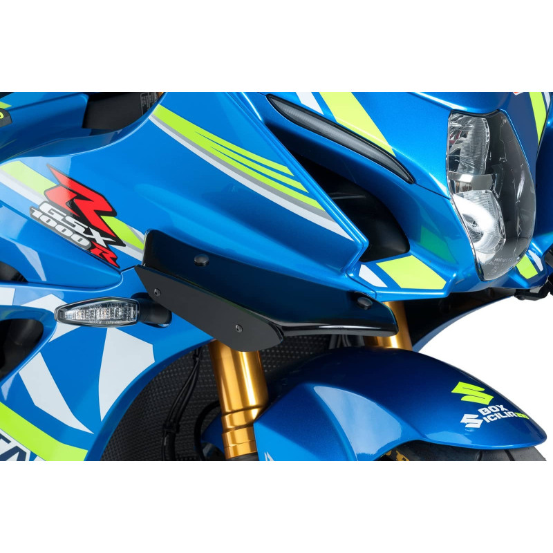 Aleron lateral Puig Downforce Sport Suzuki GSXR1000 R 17-21 negro