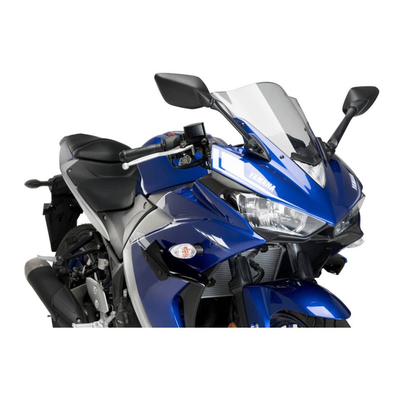 PUIG ALERON DOWNFORCE SPORT YAMAHA YZF-R3 15-18 NEGRO