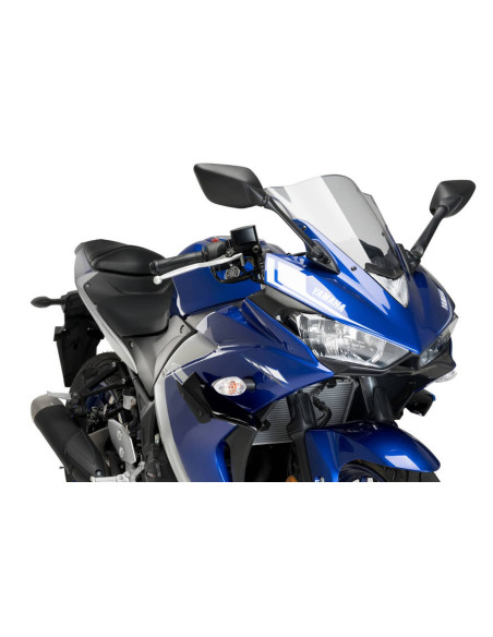 Aleron lateral Puig Downforce Sport Yamaha YZF R3 15-18 negro