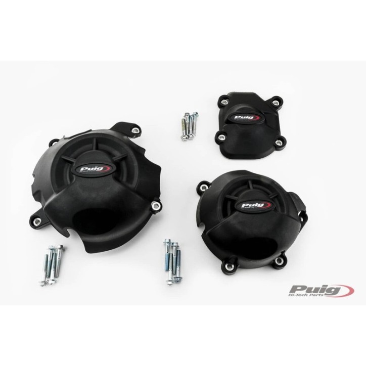 PROTECCION CARTER MOTOR PUIG PARA KAWASAKI Z800 13-16 NEGRO