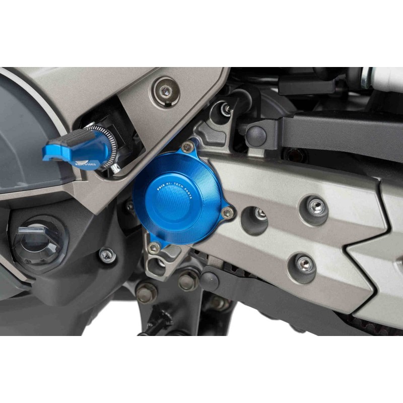 PUIG COPRI-PERNO FORCELLONE PER KYMCO AK550 ANNO 17-22 COLORE BLU