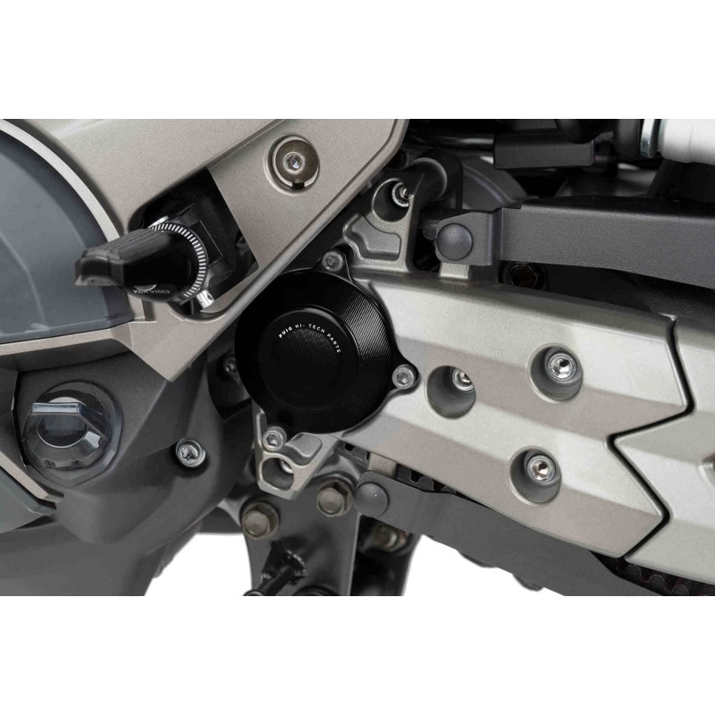 PUIG COUVERCLE DE PIVOT DE BRAS OSCILLANT KYMCO AK550 17-22 NOIR