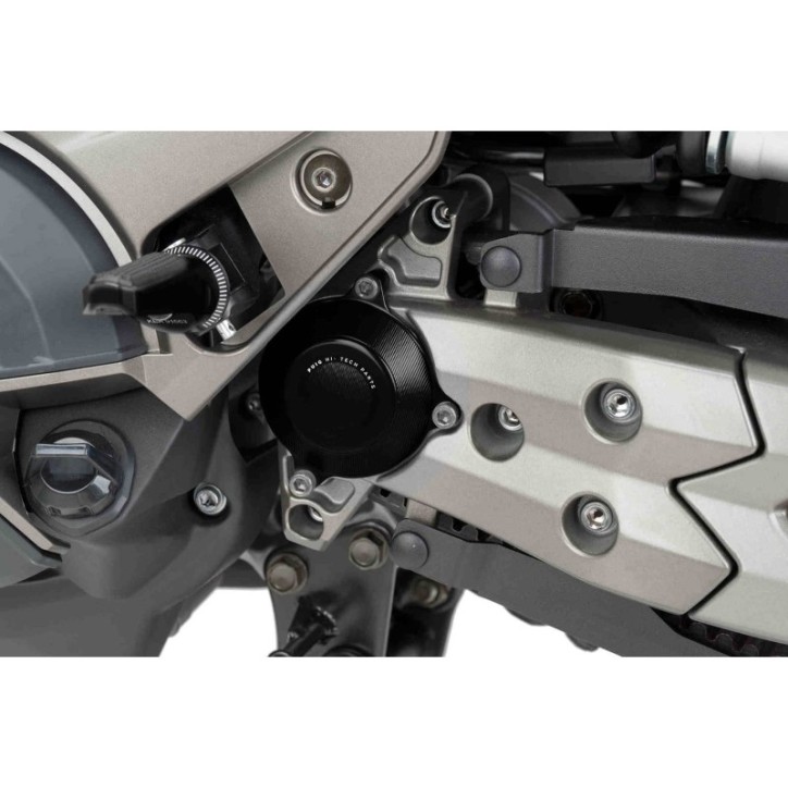 PUIG COUVERCLE DE PIVOT DE BRAS OSCILLANT POUR KYMCO AK550 17-22 NOIR