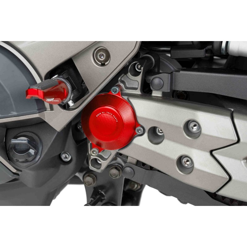 PUIG COUVERCLE DE PIVOT DE BRAS OSCILLANT KYMCO AK550 17-22 ROUGE