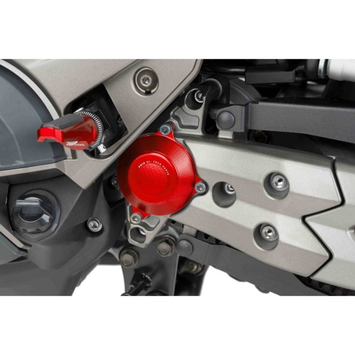 PUIG COUVERCLE DE PIVOT DE BRAS OSCILLANT POUR KYMCO AK550 17-22 ROUGE