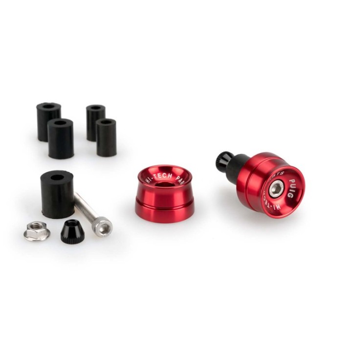 PUIG EQUILIBREURS MOD. SPEED POUR APRILIA TUONO V4 1100 FACTORY 15-20 ROUGE