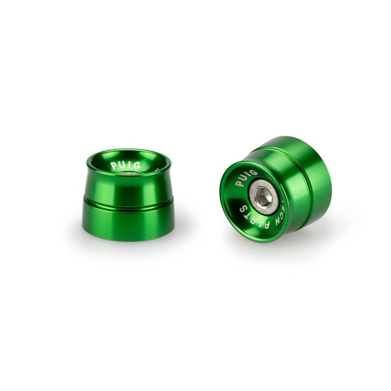 PUIG BAR ENDS MOD. SPEED KAWASAKI ER-6F 09-11 GREEN