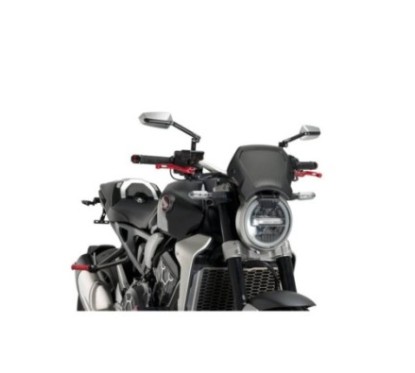 PUIG CARENAGE AVANT EN ALUMINIUM HONDA CB1000R NEO SPORTS CAFE 18-20 NOIR