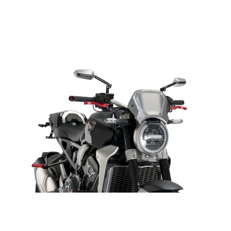 PUIG CARENAGE AVANT EN ALUMINIUM HONDA CB1000R NEO SPORTS CAFE 18-20 ARGENT