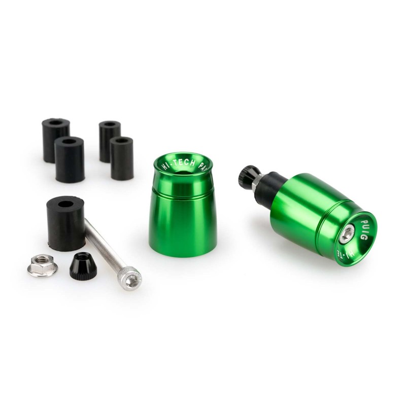 PUIG BAR ENDS MOD. SPORT APRILIA TUONO V4 1100 FACTORY 15-20 GREEN