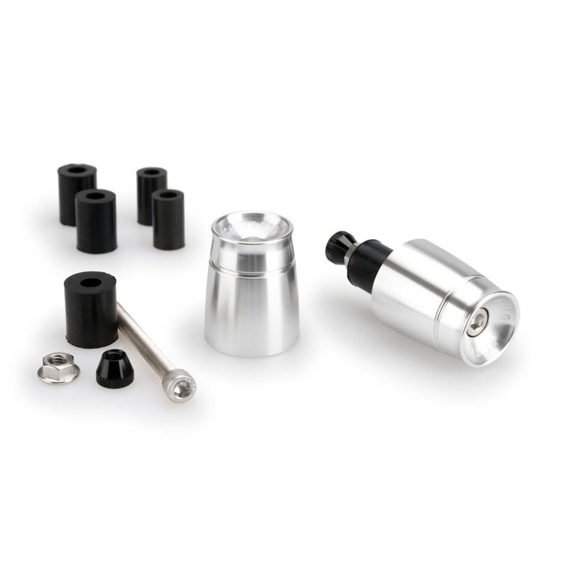 Acoples manillar Puig Mod Sport para Ducati Scrambler 1100 Sport Special 18/20 plata