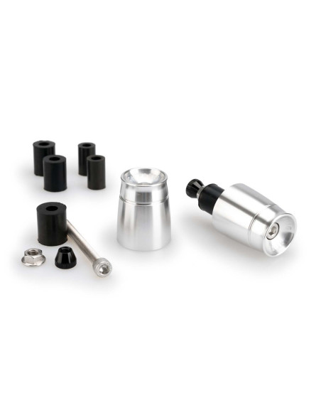 puig bar ends mod sport for ducati scrambler 1100 sport special 18 20 silver
