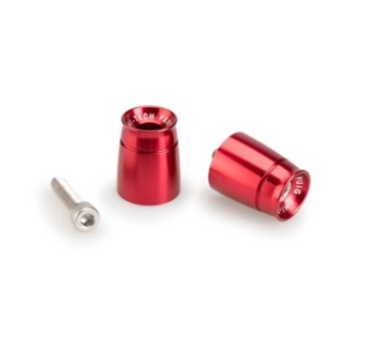 PUIG BAR ENDS MOD. SPORTS KAWASAKI ER-6F 09-11 RED