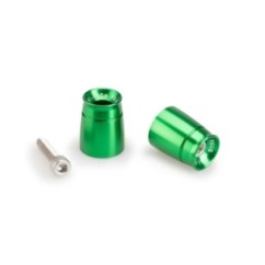 PUIG BAR ENDS MOD. SPORTS KAWASAKI ER-6F 09-11 GREEN