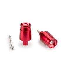 PUIG BAR ENDS MOD. SPORTS KAWASAKI NINJA 650 17-19 RED