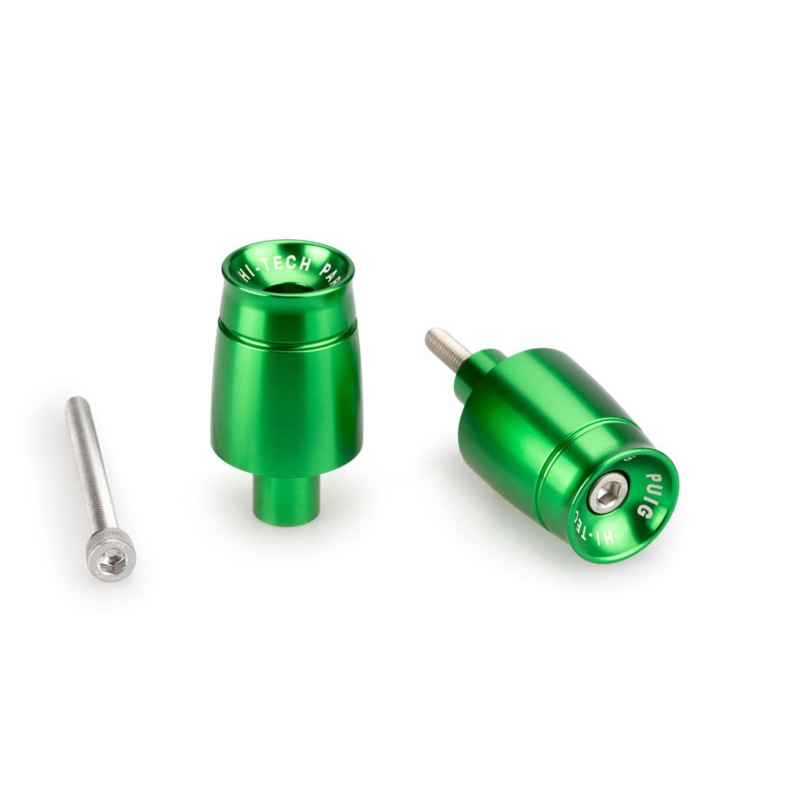 PUIG BAR ENDS MOD. SPORTS KAWASAKI NINJA 650 17-19 GREEN