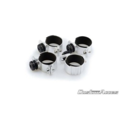 CUSTOM ACCES CLAMPS HARLEY D. SPORTSTER 1200 FORTY-EIGHT 16-20 INOX