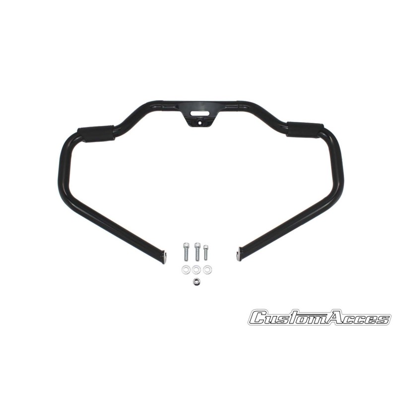 BARRES DE PROTECTION MOTEUR CUSTOM ACCES MOD. MOUSTACHE HARLEY D. SOFTAIL BREAKOUT FXBR S 23-24 NOIR