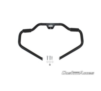 BARRES DE PROTECTION MOTEUR CUSTOM ACCES MOD. MOUSTACHE HARLEY D. SOFTAIL BREAKOUT FXBR S 23-24 NOIR