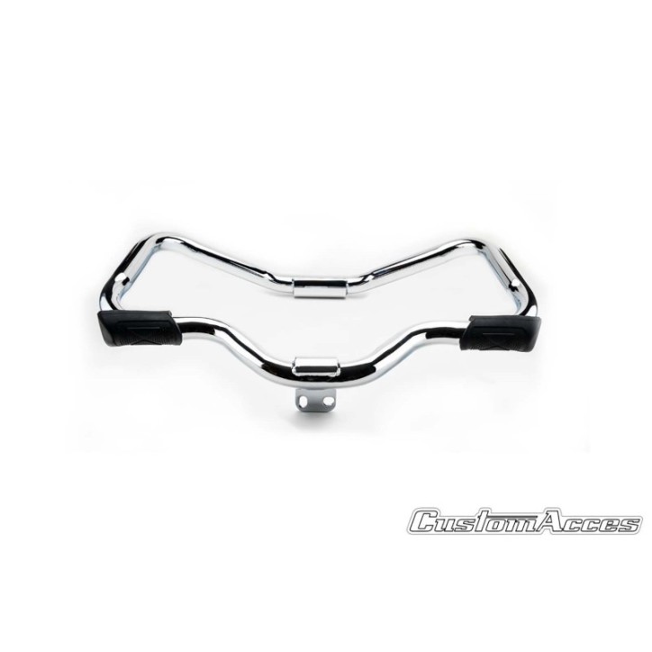 BARRES DE PROTECTION MOTEUR CUSTOM ACCESES MOD. MOUSTACHE POUR HARLEY D. SPORTSTER 883 FER 09-20 INOX