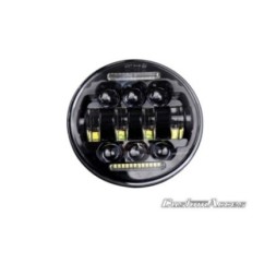 CUSTOM ACCES LED-SCHEINWERFER ALIEN HARLEY D. SPORTSTER 883 LOW 05-10 SCHWARZ