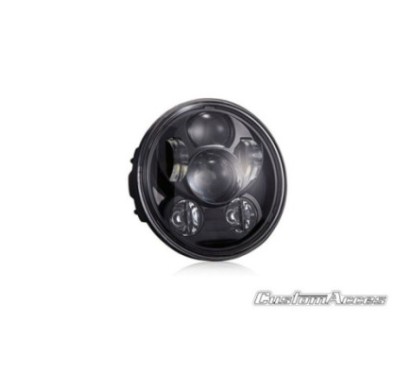 CUSTOM ACCES FARO DELANTERO LED OVNI II HARLEY D. CVO SOFTAIL BREAKOUT FXSBSE 13-14 NEGRO