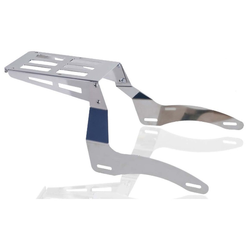 CUSTOM ACCES FIXED LUGGAGE RACK PLATE HYOSUNG GV650 AQUILA 05-11 STAINLESS STEEL