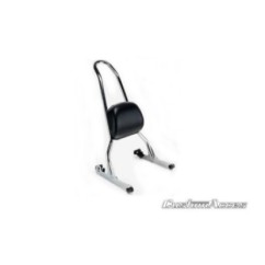 CUSTOM ACCES CLASSIC BACKREST HARLEY D. SOFTAIL FAT BOY LO FLSTFB 10-15 INOX