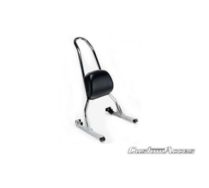 CUSTOM ACCES CLASSIC BACKREST HARLEY D. SOFTAIL FAT BOY LO FLSTFB 10-15 INOX