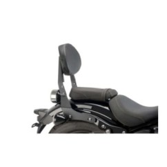 CUSTOM ACCES FIXED BACKREST HARLEY D. SPORTSTER 1200 IRON 18-20 BLACK